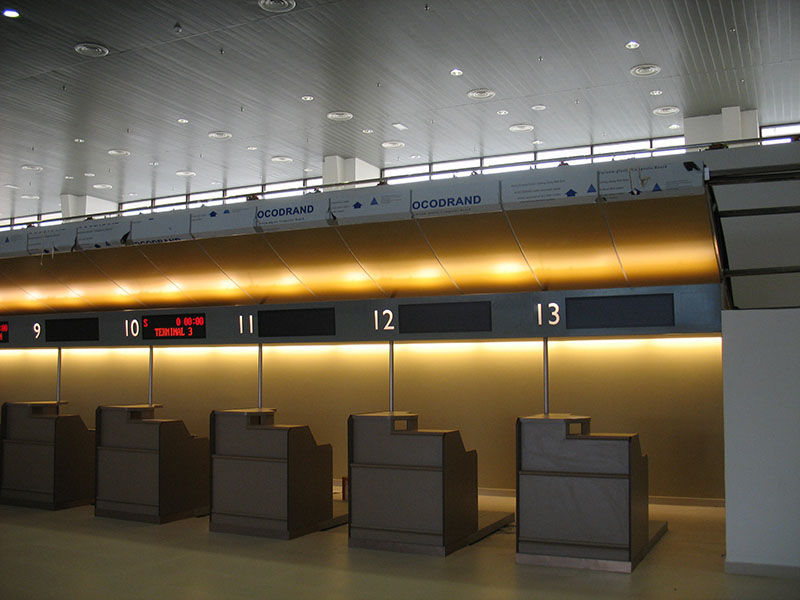 Dekorasi Interior Stasiun Pesawat